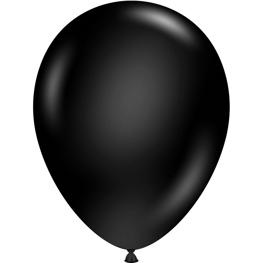 11" Helium Balloon - Black